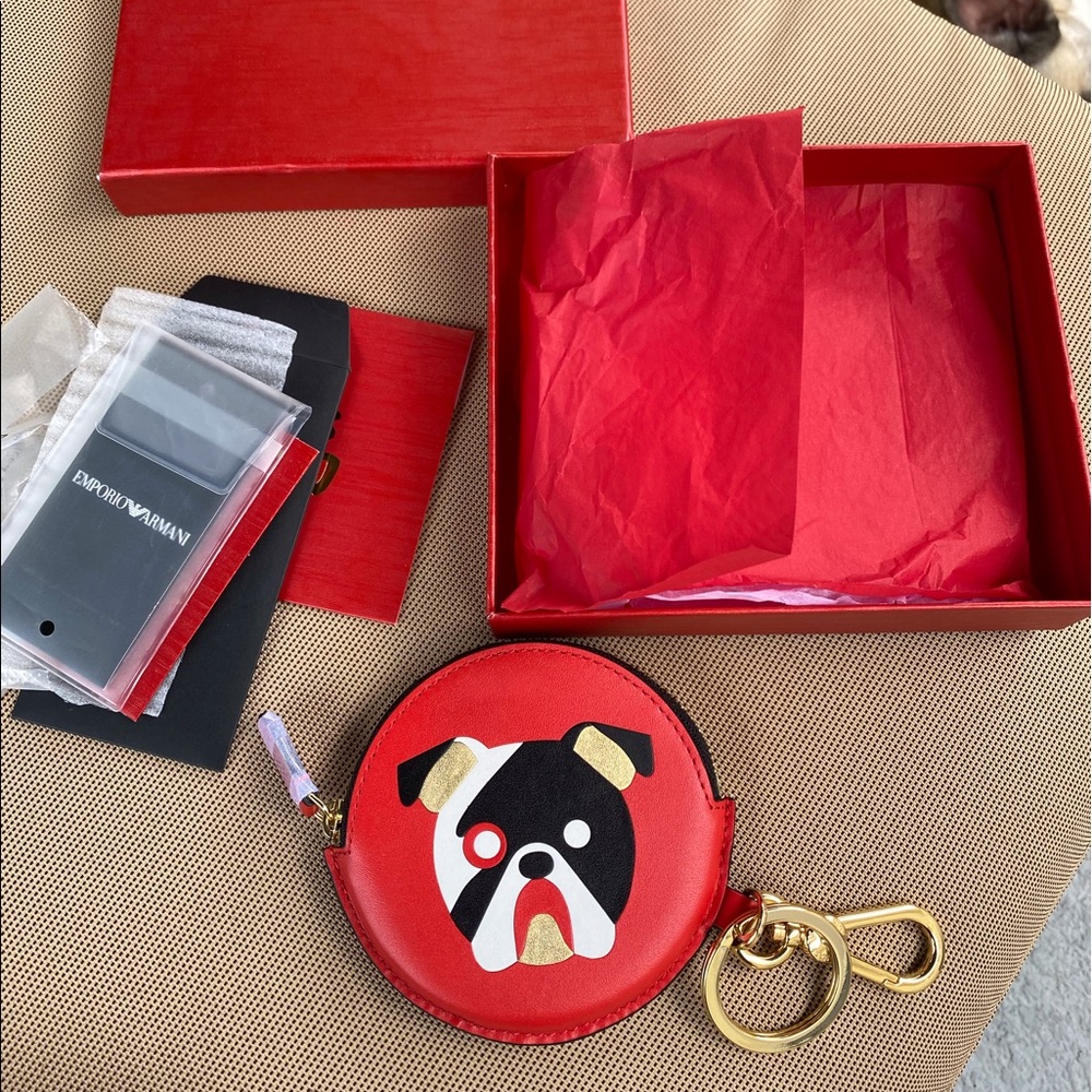 Emporio Armani Bulldog Coin Purse